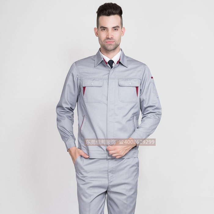 冬季維修電焊工作服  電焊工服-效果圖5