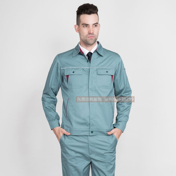 冬季維修電焊工作服  電焊工服-效果圖6