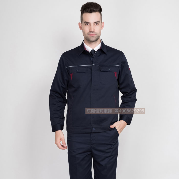 冬季快遞物流工作服 快遞員工工作服-效果圖2