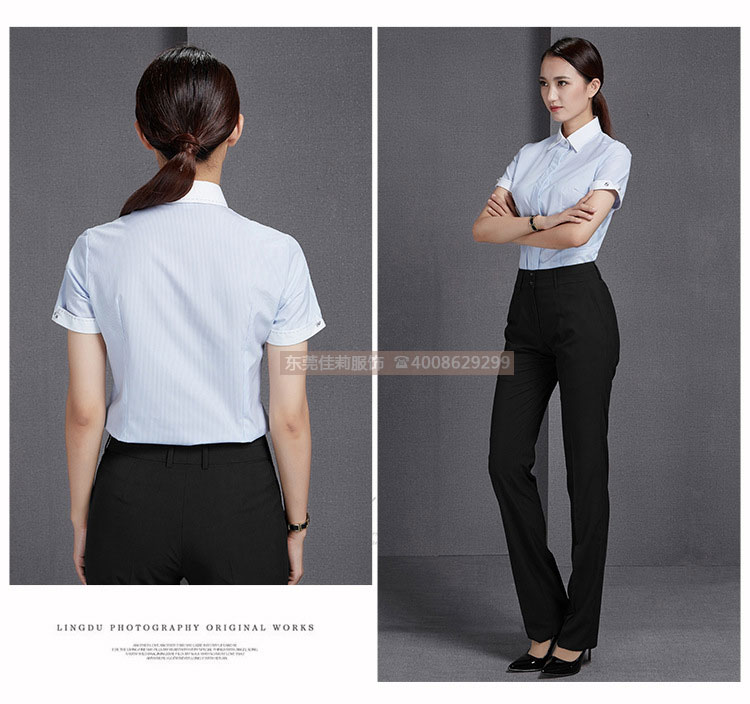 短袖職業(yè)襯衫-產(chǎn)品圖10