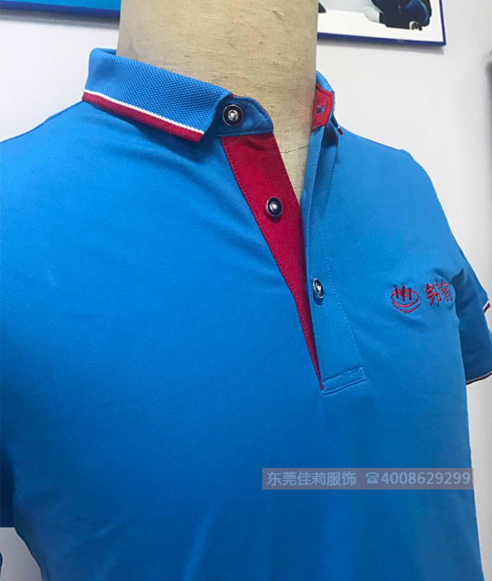 高爾夫珠地，側面圖--佳莉服飾